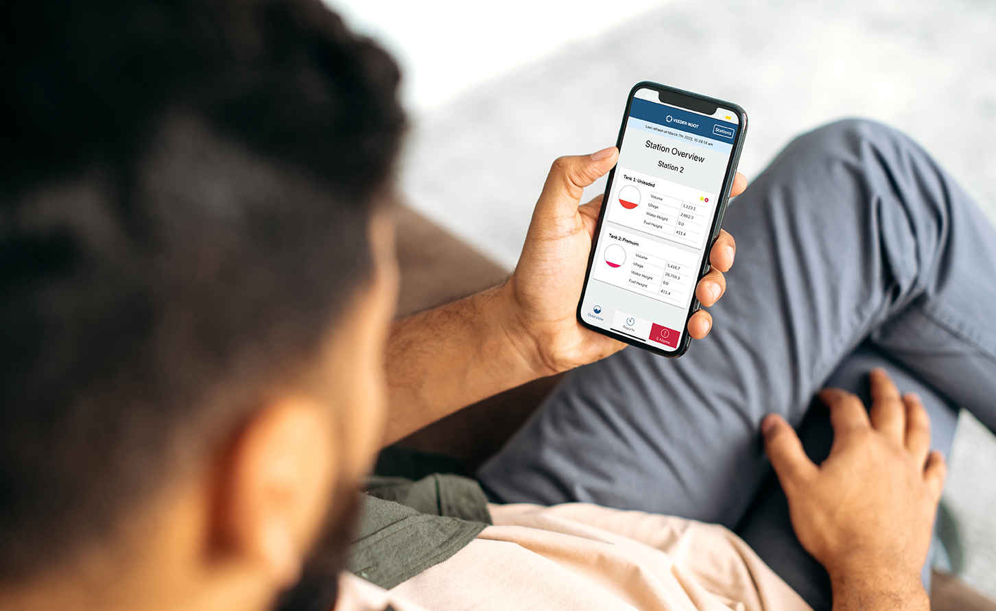 The PLUS VIEW app Gilbarco VeederRoot AU